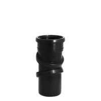 110mm Adjustable Bend 0-90 degree push fit soil pipe fitting