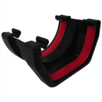 gutter adaptor half round to square Freefoam Freeflow FRS611 black white brown