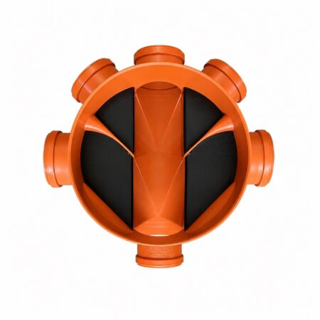 shallow 315mm level invert manhole inspection chamber base