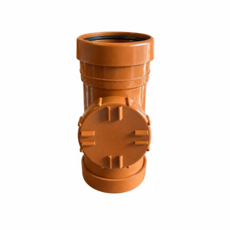 110mm Underground Drainage Double Socket Access Pipe