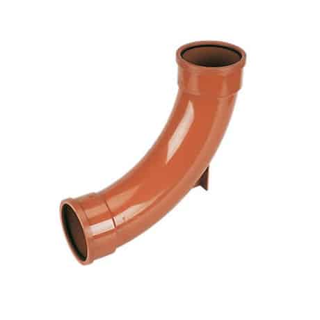110mm Underground Drainage 90° Double Socket Rest Bend