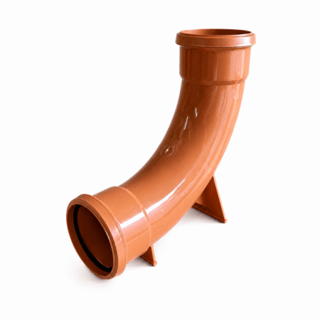 110mm Underground Drainage 90° Double Socket Rest Bend