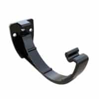 112mm half round fascia bracket Freefoam Freeflow black white brown