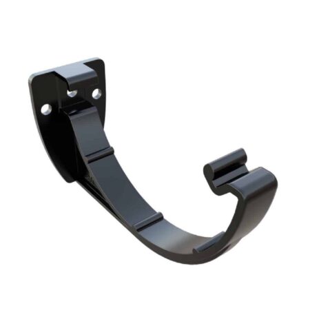 112mm half round fascia bracket Freefoam Freeflow black white brown