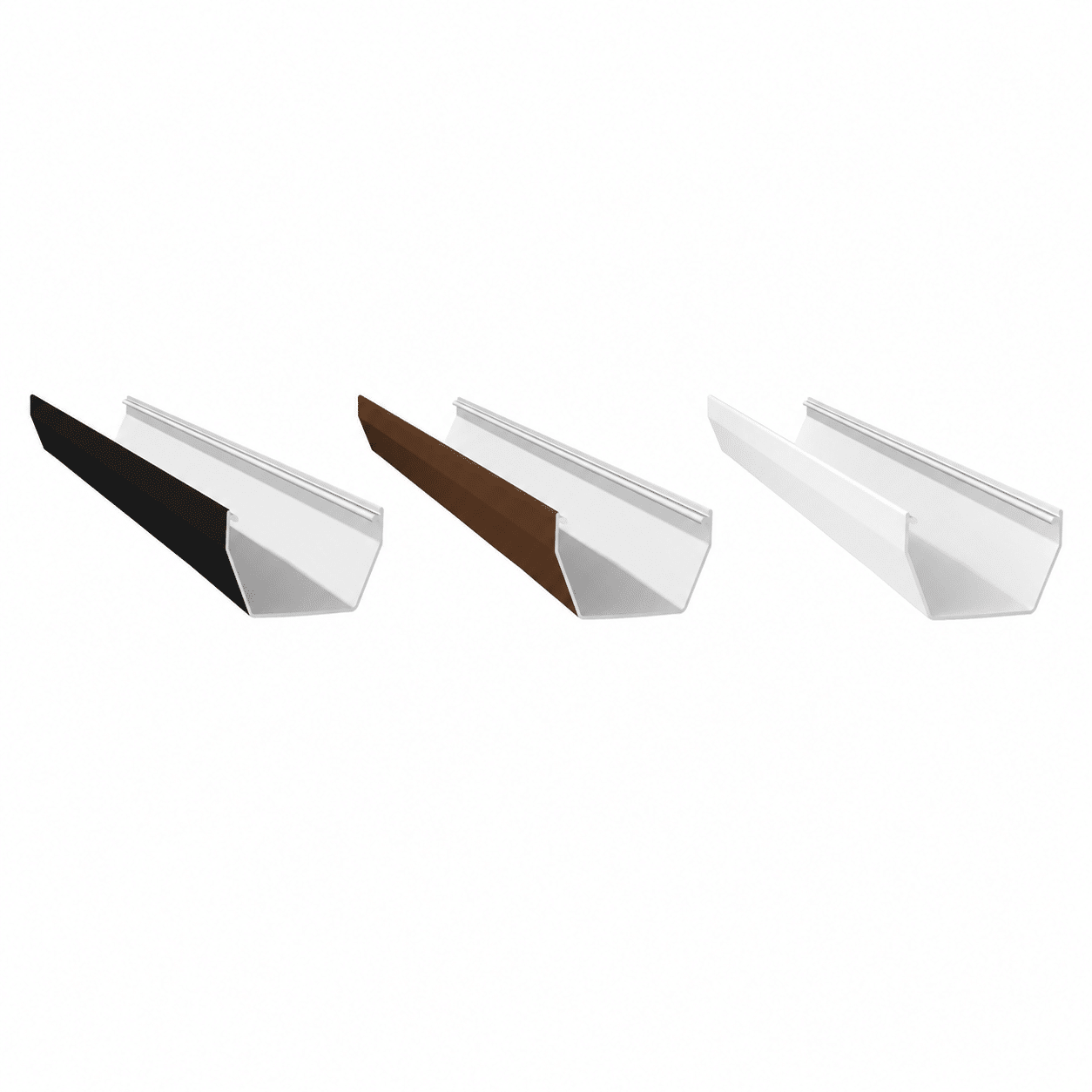 Freeflow 114mm Square Line Gutter 4m