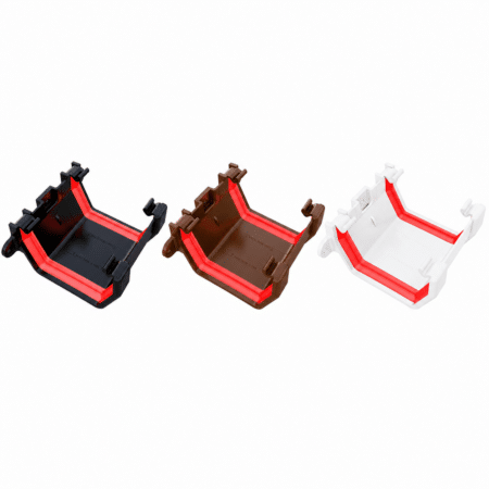 Freeflow 114mm Square Line Gutter Union Bracket
