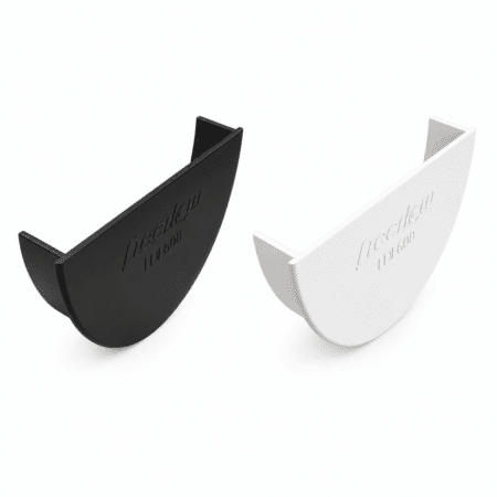 Freeflow 116mm Deep Flow Internal Stop End in white and black