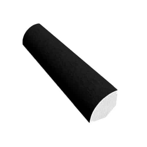 Freefoam 12mm quadrant trim 5m black ash woodgrain upvc trim FQ12WGB