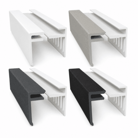 Freefoam 25mm Vented Starter Cover Trim in four colours