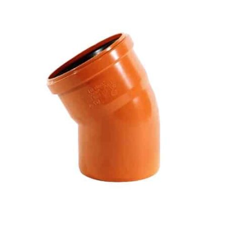 160mm bend 30 degree singe socket Funke underground drainage fitting