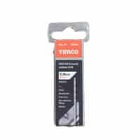 Timco 2mm HSS jobber drill bits pack of 10