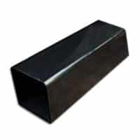 65mm square downpipe 2.75m Freefoam Freeflow black white brown