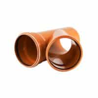 200mm Underground Drainage 45d Double Socket Y Branch