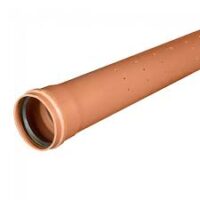 110mm Perforated s/socket Pipe 6mt