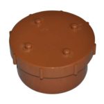 110mm Underground Drainage Screwed Access Plug