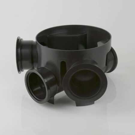 280mm chamber base 3 inlet 45 degree Brett Martin B2800 shallow access chamber