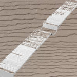 Embossed Cladding Butt Joiner Mocha Brown