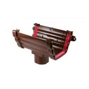 Brown Double Ogee Guttering 135mm