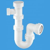 McAlpine ASC10SP 40mm Tubular Sink Condensate Inlet P-Trap