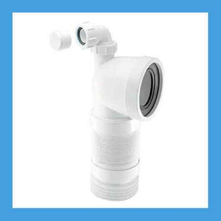 McAlpine Wc-Con8fv Flexible 90 degree Boss Inlet Bent Pan Connector