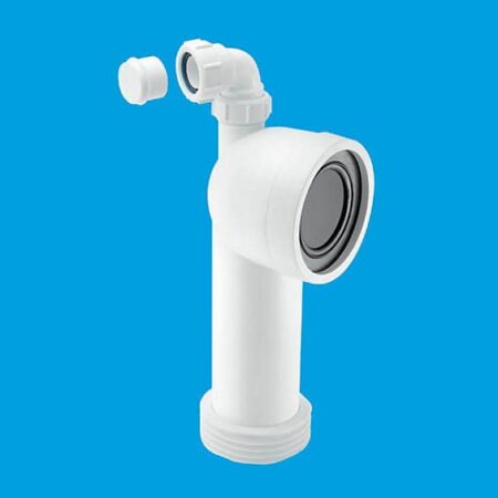 McAlpine Wc-Con8v Fixed 90 degree Boss Inlet Bent Pan Connector