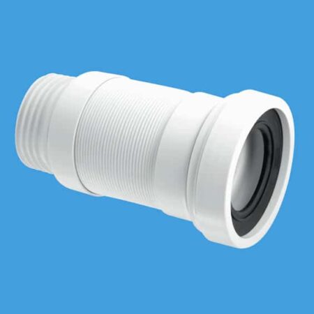 McAlpine Wc-F23S Flexible Pan Connector 90mm Outlet