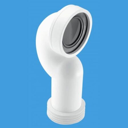 McAlpine Wc-ConQ Fixed Swan Neck Pan Connector