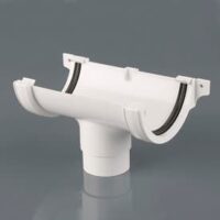 Roundstyle 112mm Running Outlet Artic White