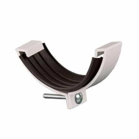 112mm Gutter Union To Half Round Cast Iron Black
