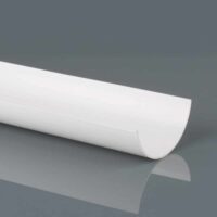 Roundstyle 112mm x 4m Gutter Artic White