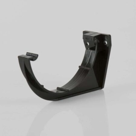 Roundstyle 112mm x Fascia Bracket Black
