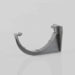 Roundstyle 112mm Fascia Bracket Light Grey