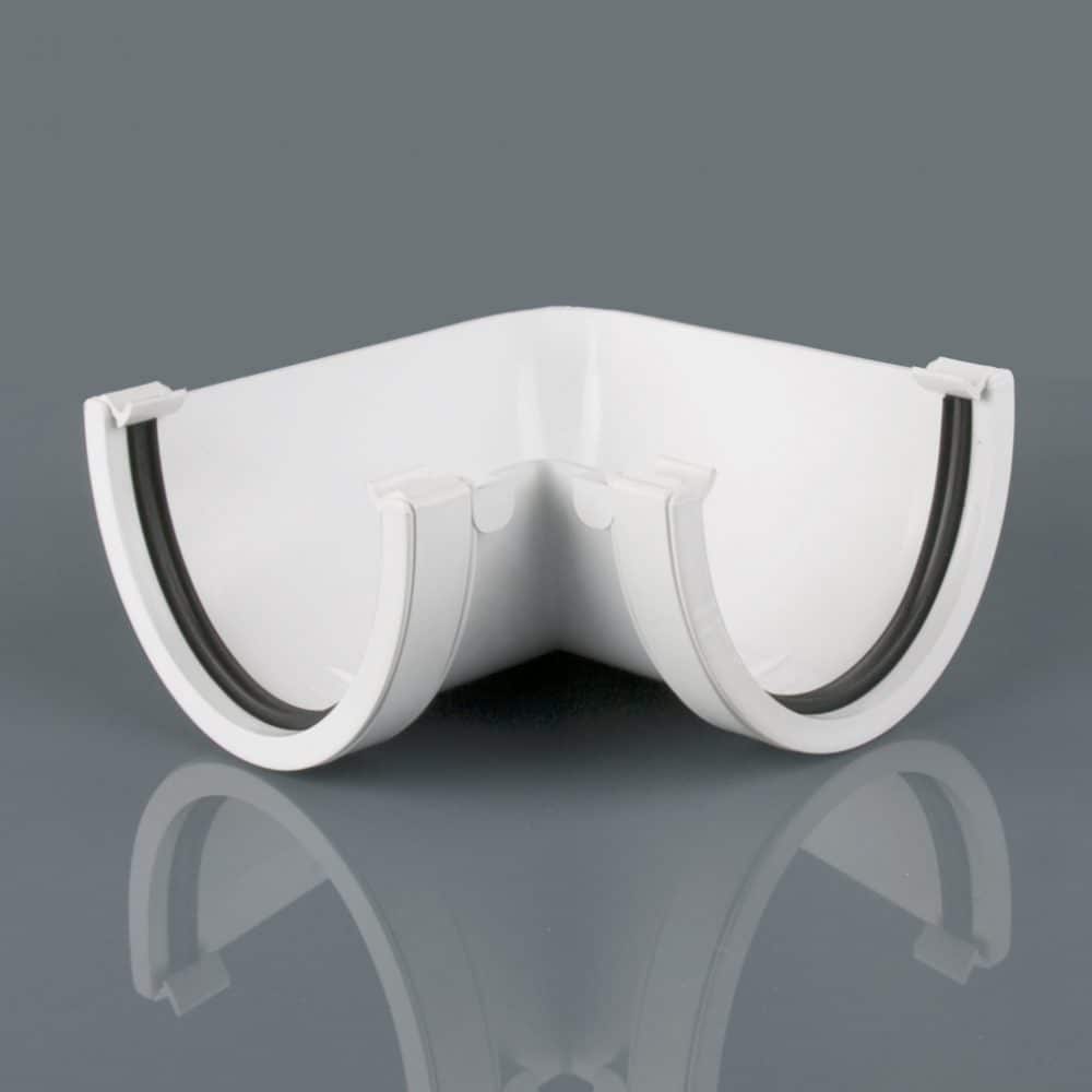 Deepstyle 90' Gutter Angle White