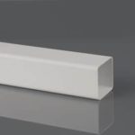 65mm Squarestyle Downpipe White