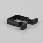 65mm Squarestyle Downpipe Clip Black