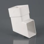 65mm Squarestyle Downpipe Shoe White