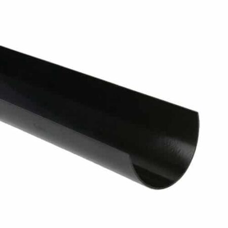 170mm commercial gutter 4m black Floplast deepstyle uPVC gutter