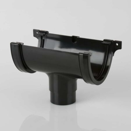 Deepstyle Running Gutter Outlet Black
