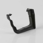 Fascia Bracket 106mm Ogee Prostyle Black