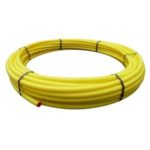 Yellow Gas Pipe Coils