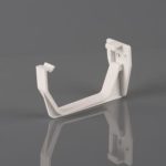 Squarestyle 114mm Gutter Fascia Bracket White