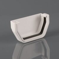 Squarestyle 114mm External Stopend White