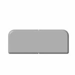 FWEC WHT 100mm End Cap mag sq
