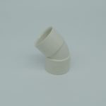 32mm solvent weld 45 bend white