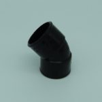 32mm solvent weld 45d bend black