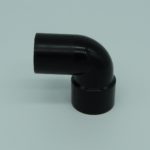 32mm solvent weld 90d street bend black