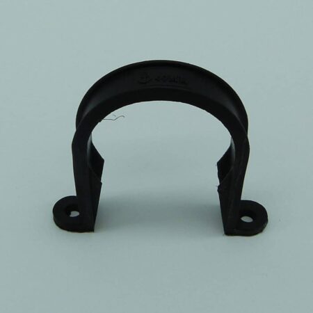 40mm pipe clip black