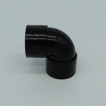 40mm solvent weld 90d tight bend black