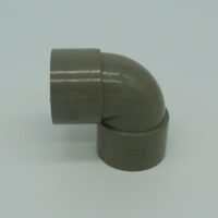 40mm Solvent Weld 90d Knuckle Bend Grey