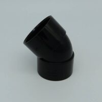 50mm Solvent Weld 135' Obtuse Bend Black